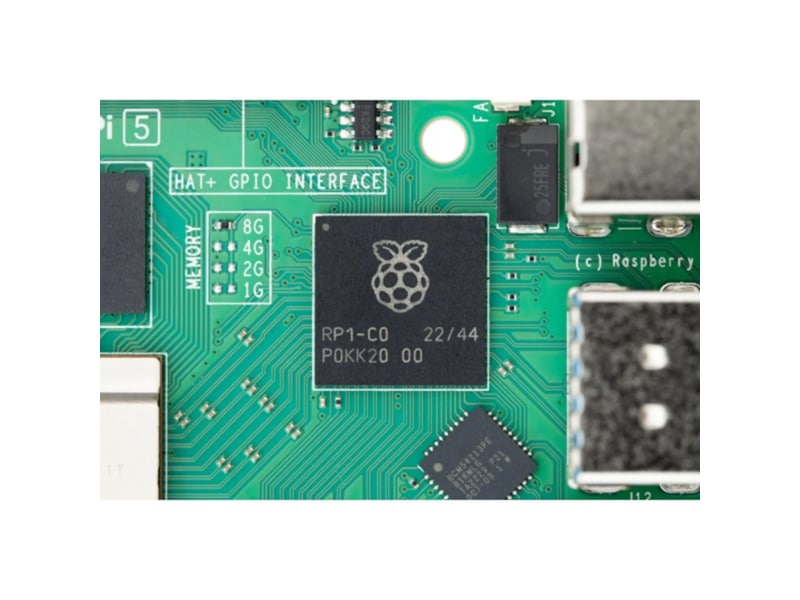 Raspberry Pi 5 16GB Integreret CPU