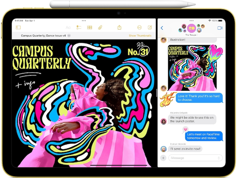 iPad 11" (2025) 128GB WiFi (rosa) Tablets