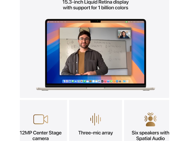 MacBook Air 15" M4 (2025) 512GB (stjernelys) PC - Bærbar / laptop