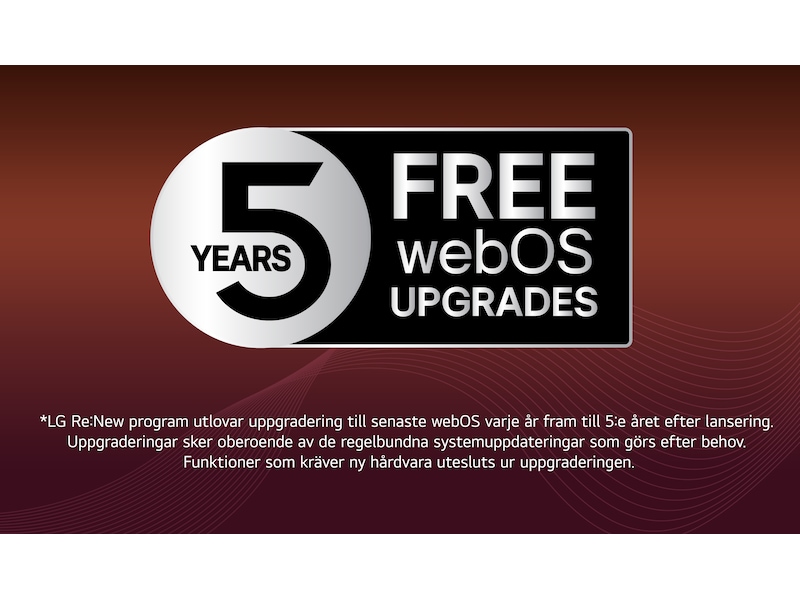 LG 65" G5 AI 4K OLED Smart TV (2025) 60 - 69 tommer TV