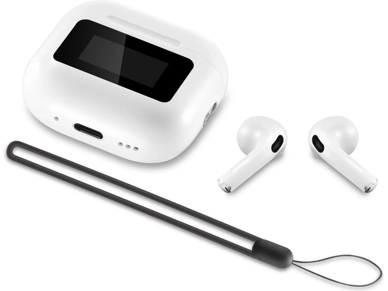 Andersson TWP-D2500 trådlösa hörlurar (vita) In-ear høretelefoner