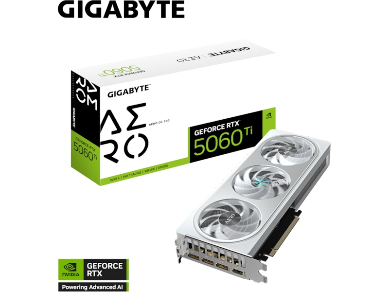 Gigabyte GeForce RTX 5060 Ti AERO OC Grafikkort
