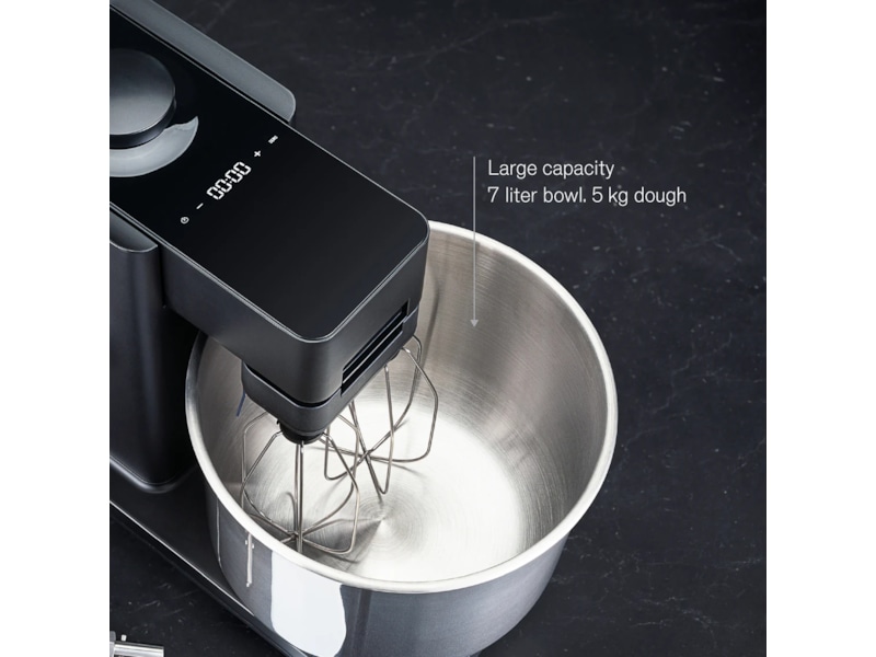 KM2BS-T70 Probaker timer sort med SS-krog Køkkenmaskiner