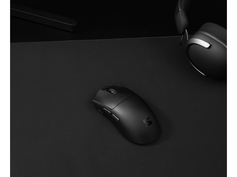 Svive Flow 7 Ultra Light Trådlös Gamingmus (svart) Gamingmus