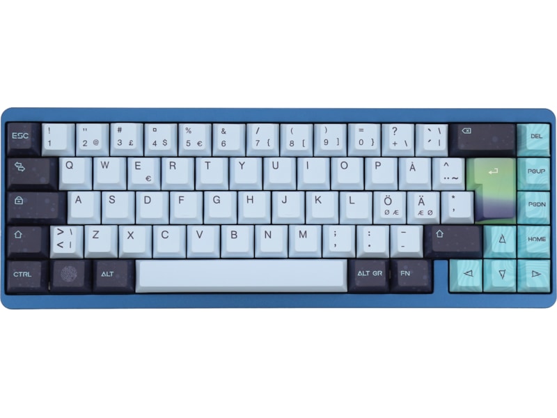 Varmilo Muse65 HE Aurora gamingtastatur 65% Gamingkeyboard
