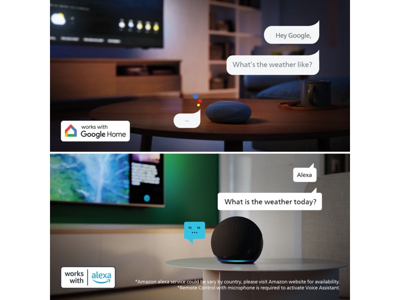 Philips 65" MLED810/12 QD smart miniLED TV (2025) 60 - 69 tommer TV