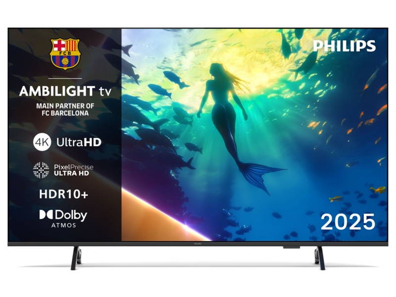 Philips 50" PUS8000/12 4K LED smart Ambilight TV (2025) 50 - 59 tommer TV