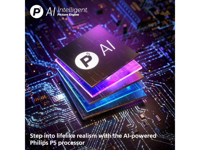 Philips 55" OLED810/12 OLED Smart Ambilight AI TV (2025) 50 - 59 tommer TV