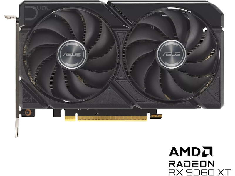 Asus Dual Radeon RX 9060 XT Grafikkort