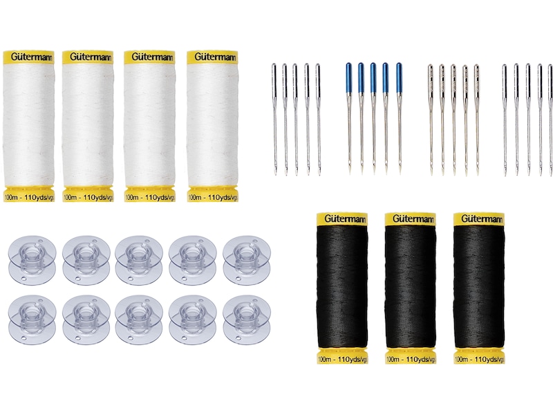 Brother COMPLETE tilbehørssæt 37 dele Tilbehør til symaskiner