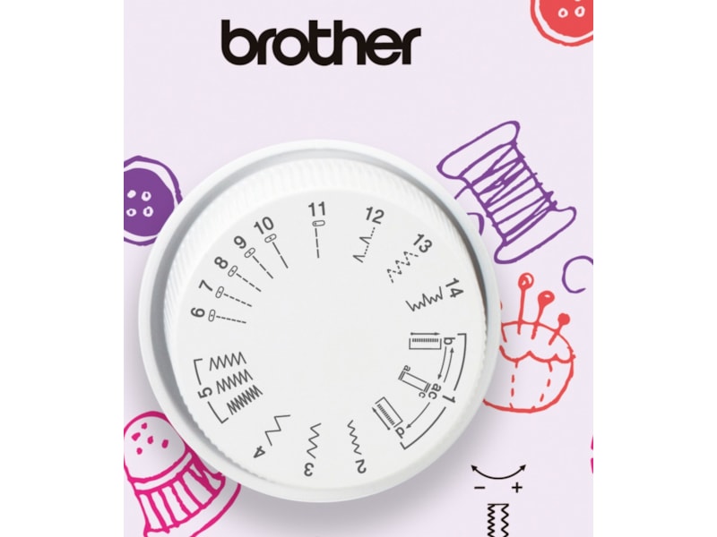 Brother KE14SZW1 Symaskine Symaskiner