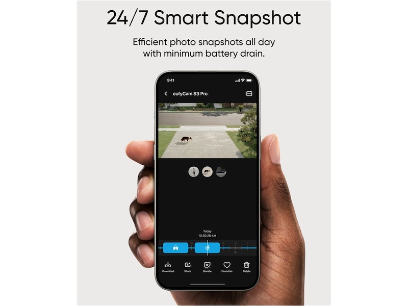 Eufy eufyCam S3 Pro overvågningskamera kit 2-pak + HomeBase S380 Overvågningskameraer