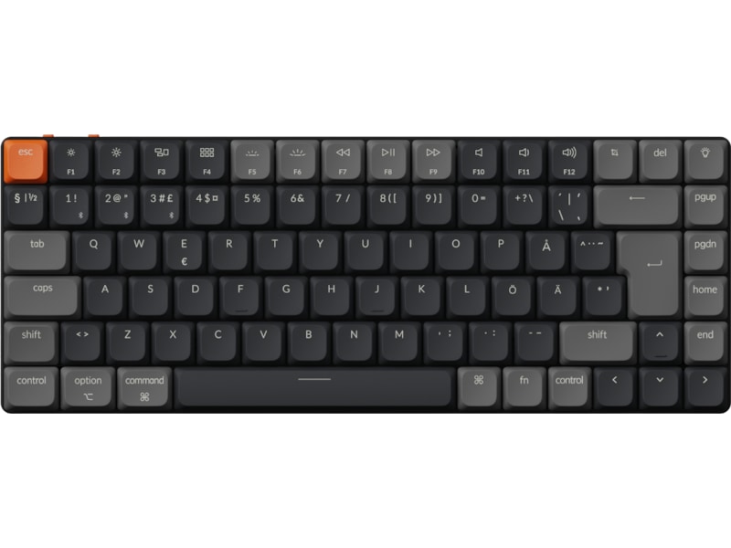 Keychron K3 V3 RGB Aluminium QMK Low Profile 2.0 Super Brown trådløst tastatur Gamingkeyboard