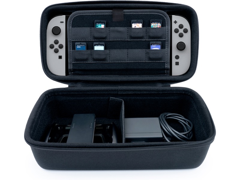 Nacon Hard Case Puch XL for Nintendo Switch 2 (sort) Tilbehør til spilkonsoller