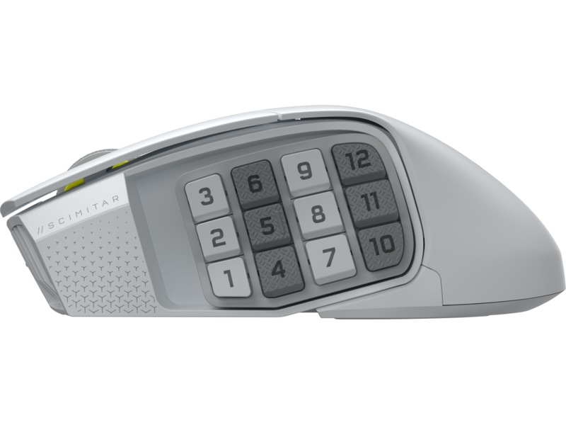 Corsair Scimitar Elite trådløs gamingmus (hvid) Gamingmus