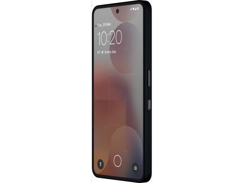 Nothing Phone (3a) Pro 12+256GB (sort) Mobiltelefoner