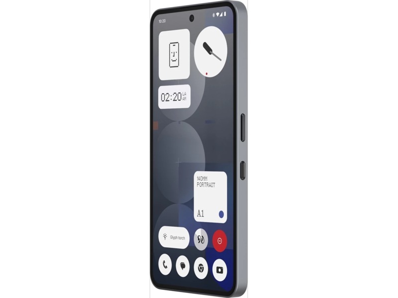 Nothing Phone (3a) Pro 12+256GB (grå) Mobiltelefoner