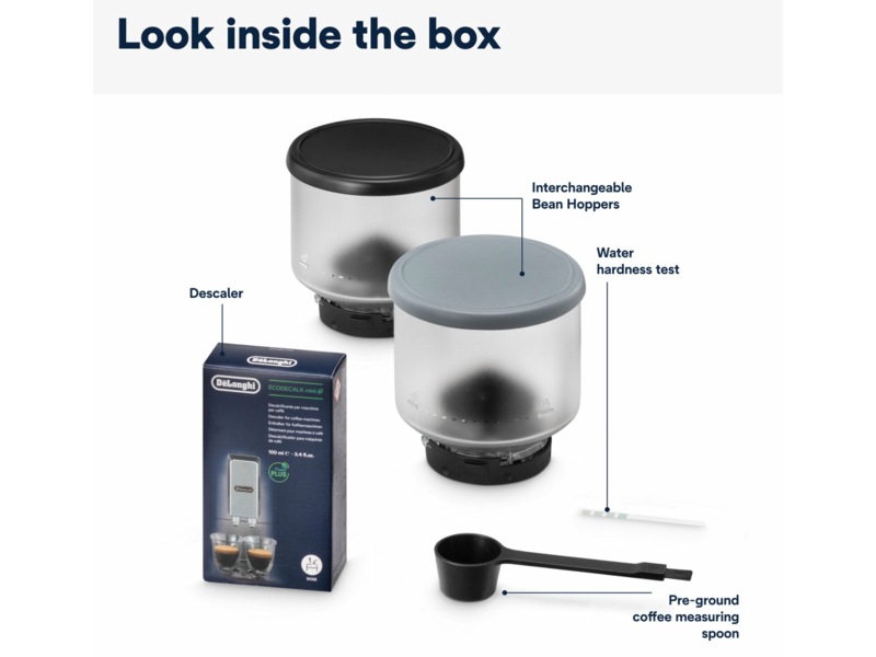 DeLonghi Rivelia automatisk kaffemaskine Espressomaskiner