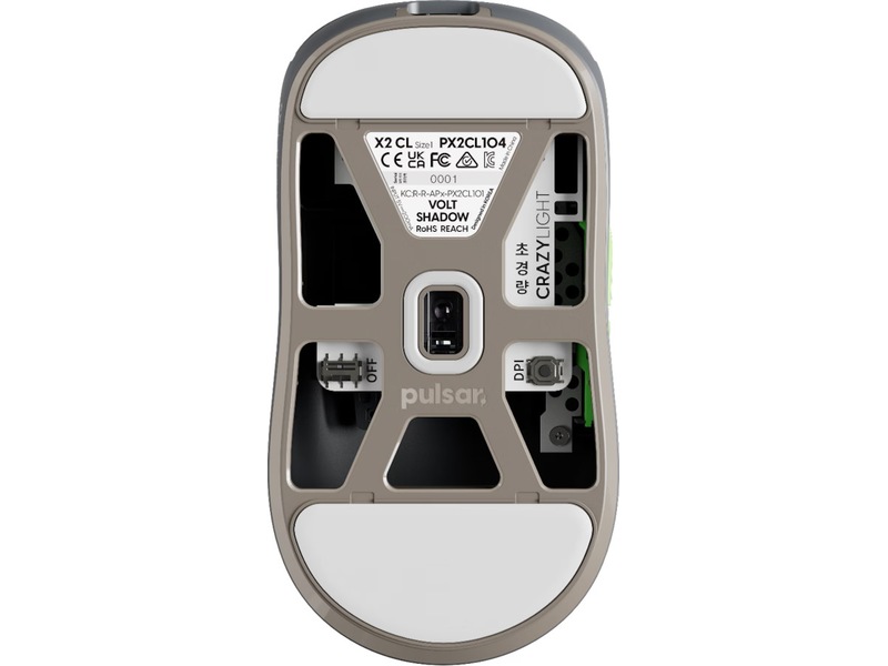 Pulsar X2 CrazyLight trådløs gamingmus (Volt Shadow) Gamingmus