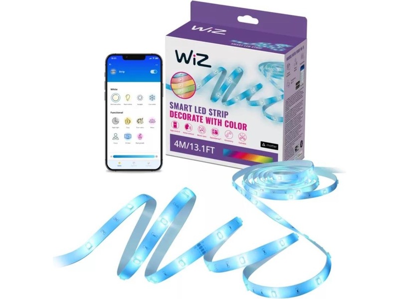 WiZ RGB LED-strip 4m Led strips & underholdning