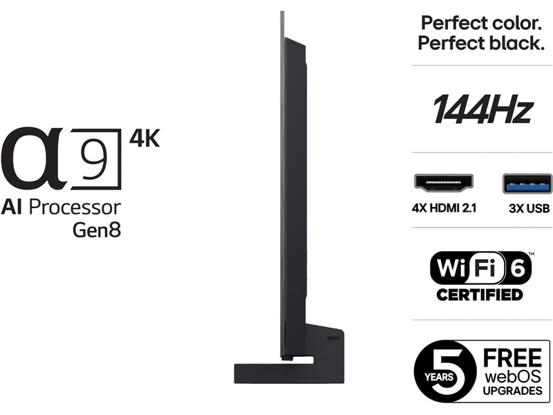 LG 42" C5 AI 4K OLED Smart TV (2025) Bundle 20 - 49 tommer TV