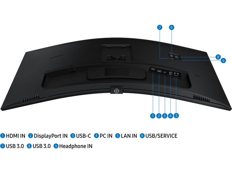 Samsung 34" buet skærm S34C650UE Skærme