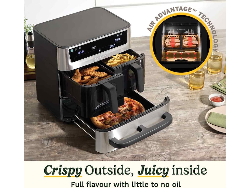 Cuisinart Tri Zone 13.6L Air Fryer Airfryer
