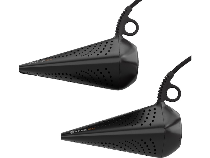 Hedgehog Drive skotørrer til bil (sort) Skotørrere