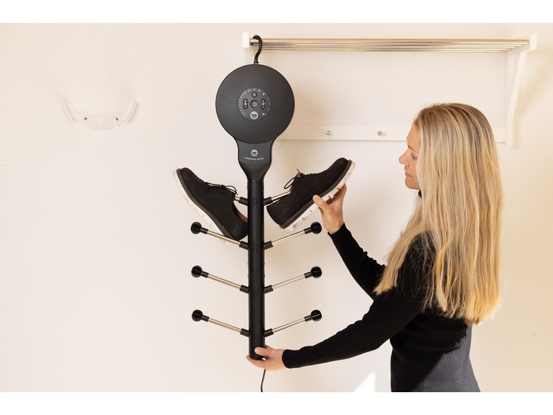 Hedgehog Hanger tørrestativ (sort) Skotørrere