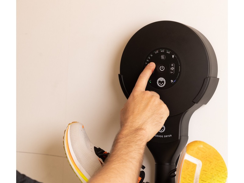 Hedgehog Wall tørrestativ (sort) Skotørrere