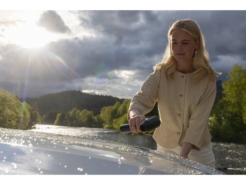 Hedgehog JET håndholdt luftblæser (sort) Ledningsfrie støvsugere