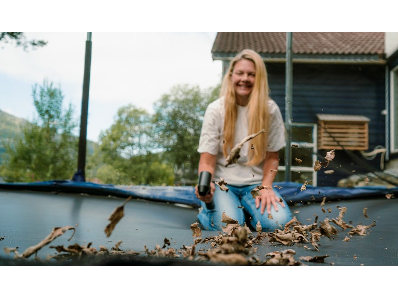 Hedgehog JET håndholdt luftblæser (sort) Ledningsfrie støvsugere