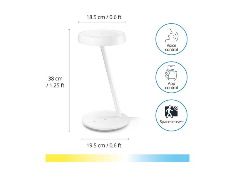 Wi-Fi BLE Portrait Smart skrivebordslampe Bordlampe