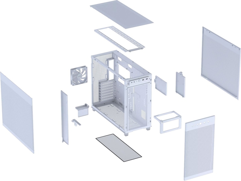 Asus Prime AP303 MESH Mid Tower (hvid) Midi Tower