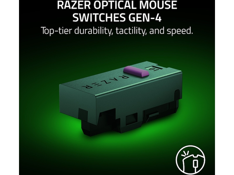 Razer DeathAdder V4 Pro trådløs gamingmus (sort) Gamingmus