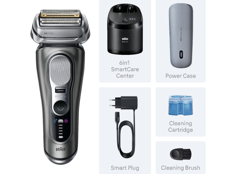 Braun Series 9 PRO+ elektrisk barbermaskine 9675CC Barbermaskine