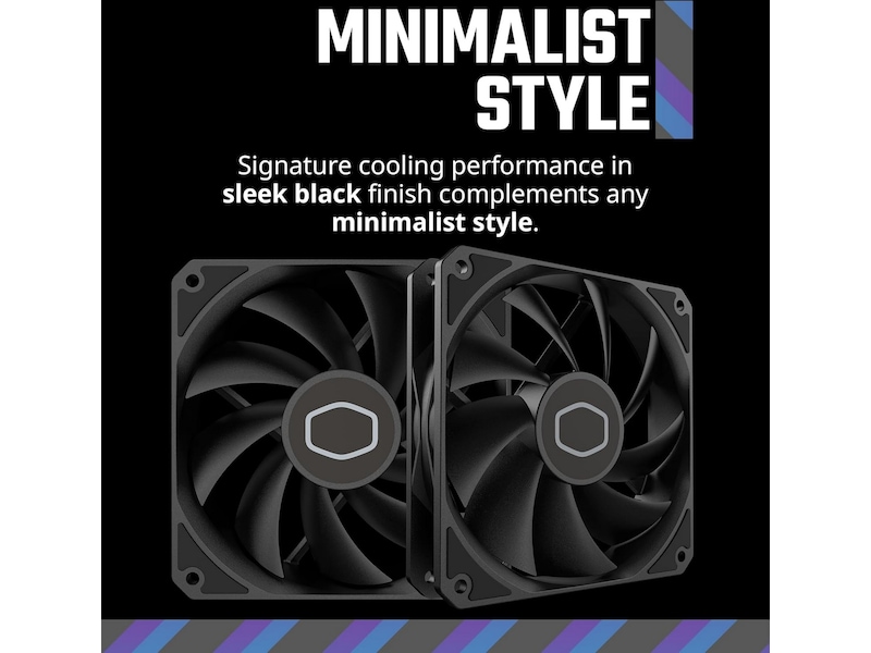 Cooler Master MF120 Lite Vifte (sort) Blæsere