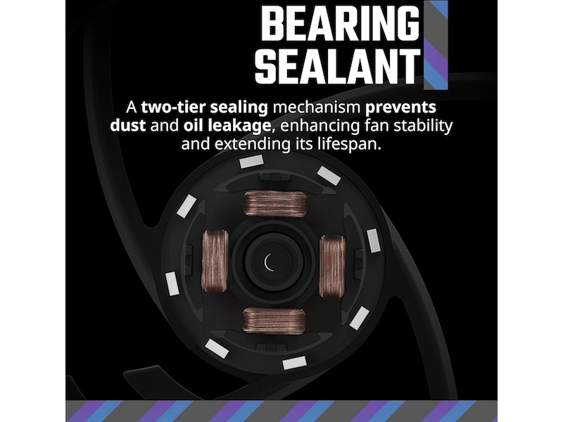 Cooler Master MF120 Lite Vifte (sort) Blæsere