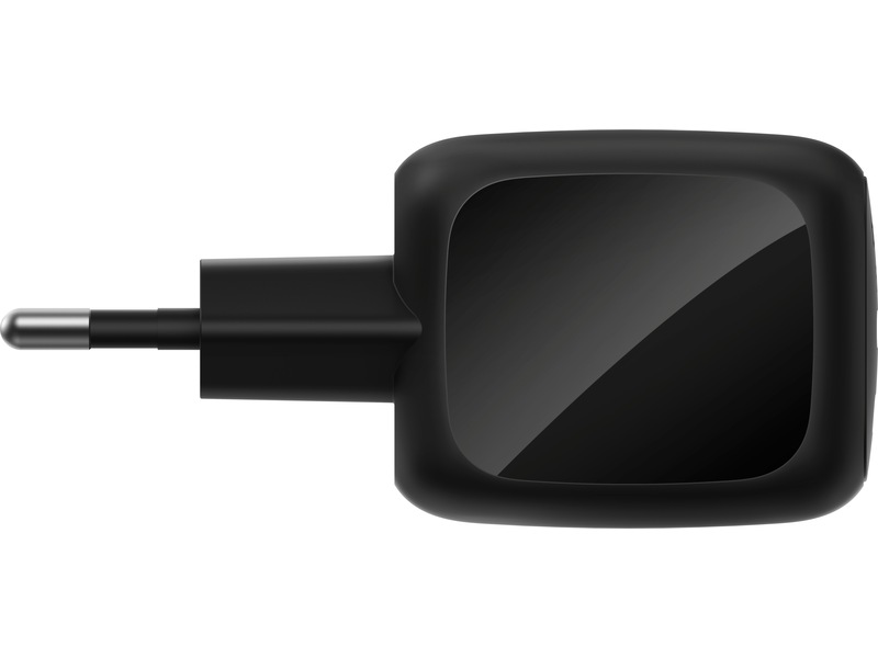 Belkin Dual USB-C PD GaN vægoplader (sort) Mobilopladere
