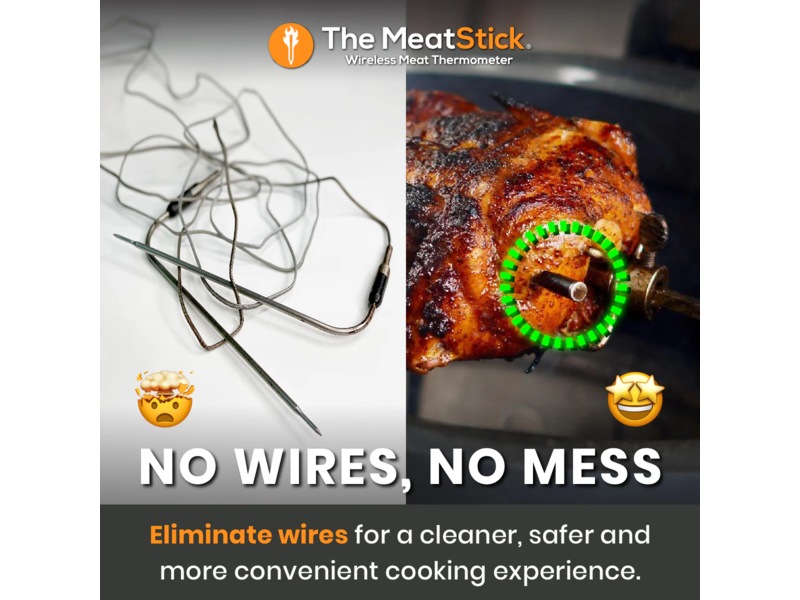 THE MEATSTICK Basic Sæt trådløst stegetermometer Andet køkkenudstyr