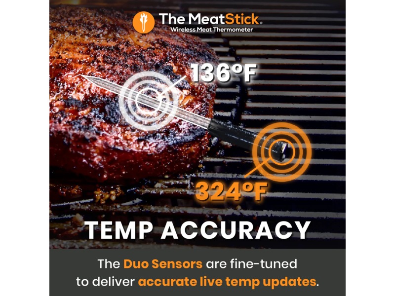 THE MEATSTICK Basic Sæt trådløst stegetermometer Andet køkkenudstyr