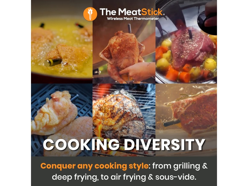 THE MEATSTICK Chef X Sæt trådløst stegetermometer Andet køkkenudstyr