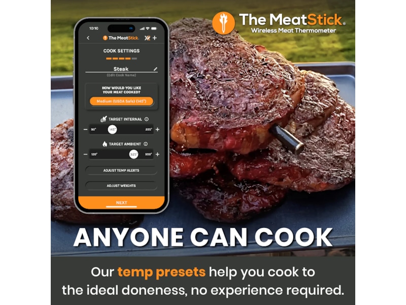 THE MEATSTICK Chef X Sæt trådløst stegetermometer Andet køkkenudstyr