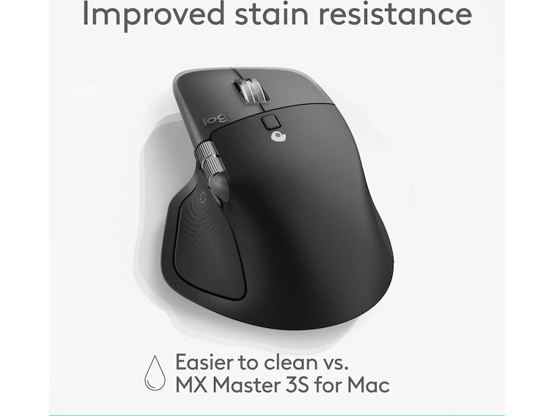Logitech MX Master 4 för Mac Trådlös Mus (space black) Mus