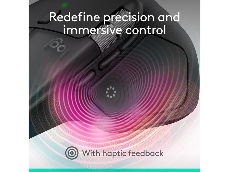 Logitech MX Master 4 för Mac Trådlös Mus (space black) Mus