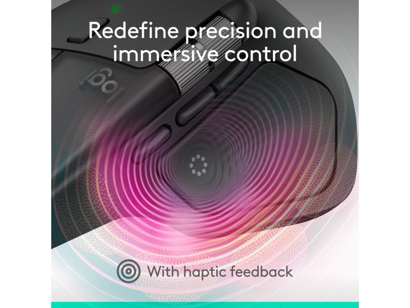 Logitech MX Master 4 Trådløs Ergonomisk Mus (grafitgrå) Mus