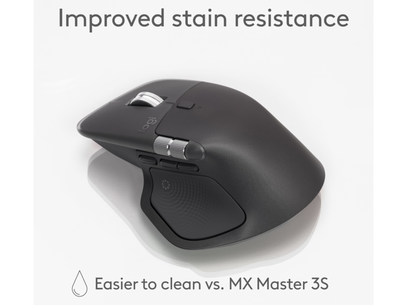 Logitech MX Master 4 Trådløs Ergonomisk Mus (grafitgrå) Mus