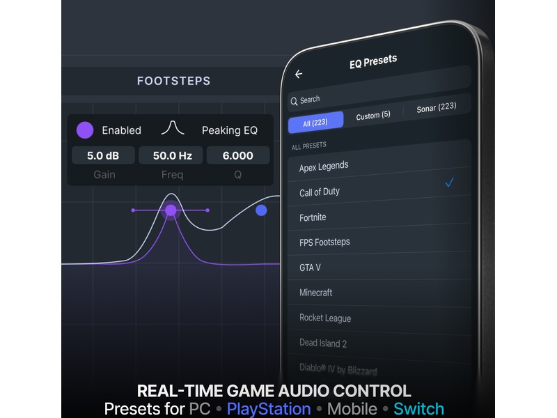 SteelSeries Arctis Nova 7 Gen 2 Trådlöst Gamingheadset (svart) Gamingheadset