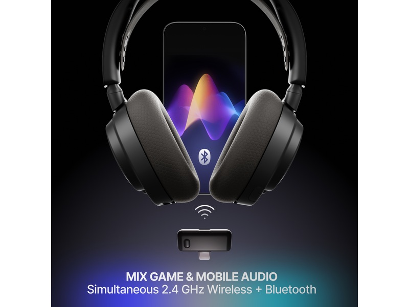 SteelSeries Arctis Nova 7 Gen 2 Trådlöst Gamingheadset (svart) Gamingheadset