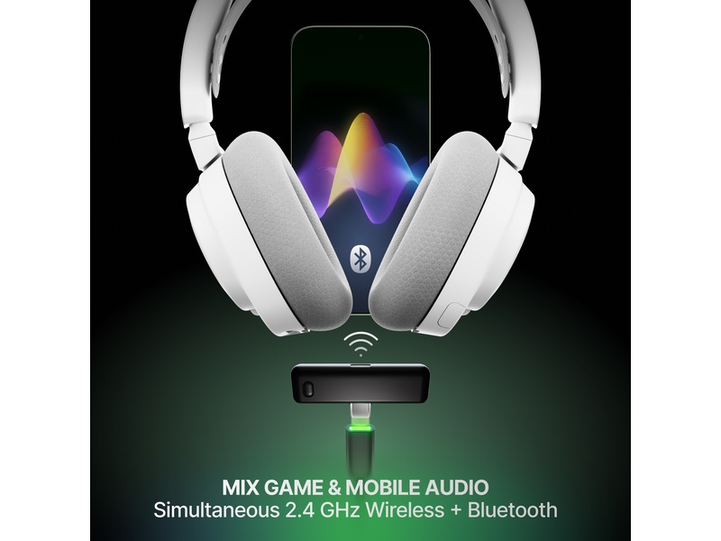 SteelSeries Arctis Nova 7X Gen 2 Trådlöst Gamingheadset (vit) Gamingheadset